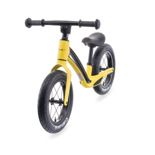 Hornit AIRO 12" Balance Bike – Hammer Yellow Lightweight Kids Balance Bike