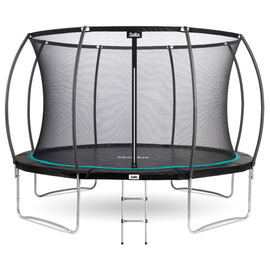 12ft Salta Cosmos Round Trampoline with Enclosure