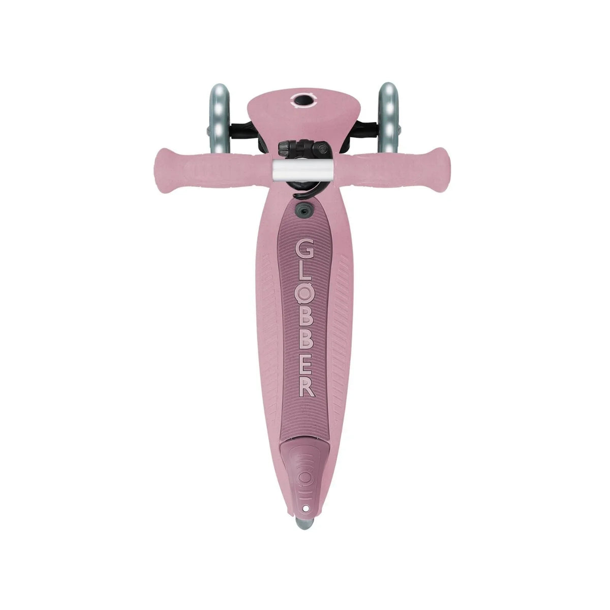 Globber Go Up Active Lights Eco Scooter - Berry