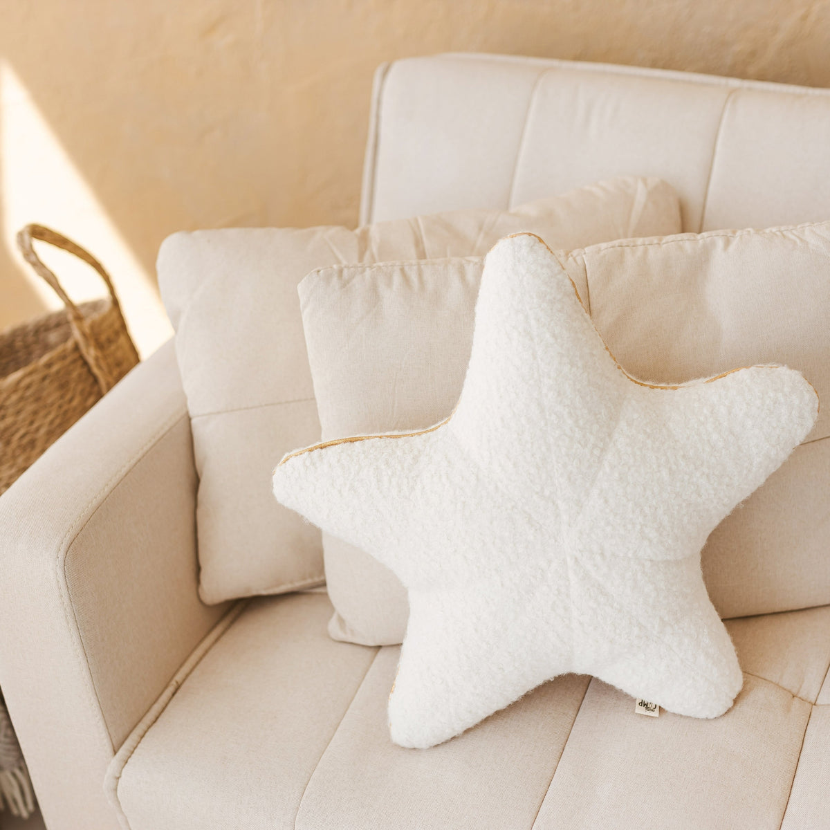 MINICAMP Seashell Pillows, Starfish Throw Pillows, Crustaceancore Decor | PACK of 2