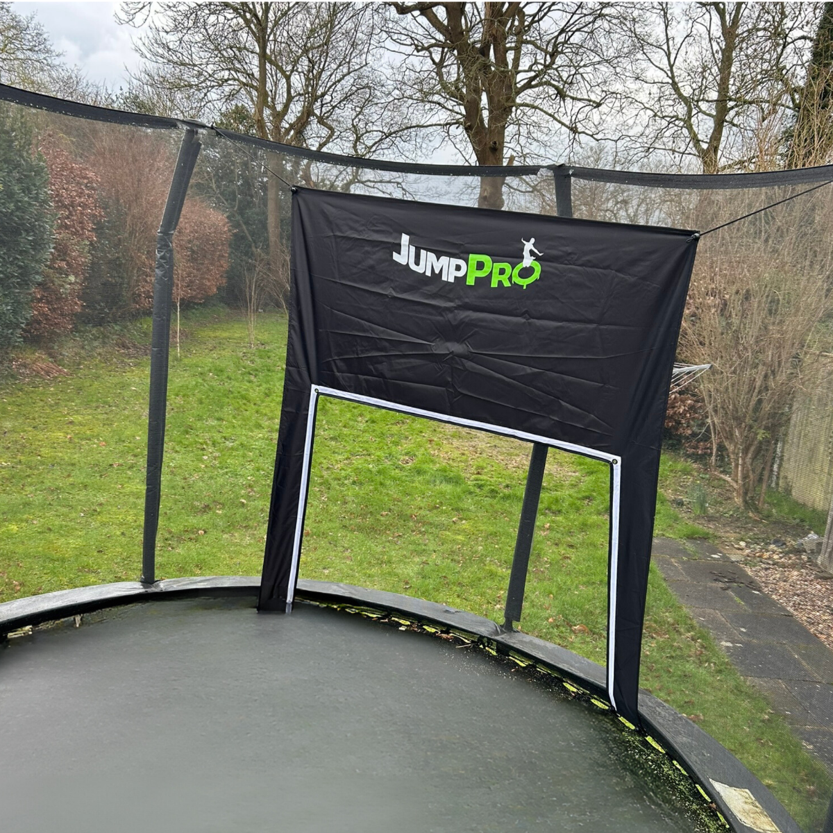JumpPRO Trampoline Goal (Medium) - The Only Trampoline Football Goal in the World!