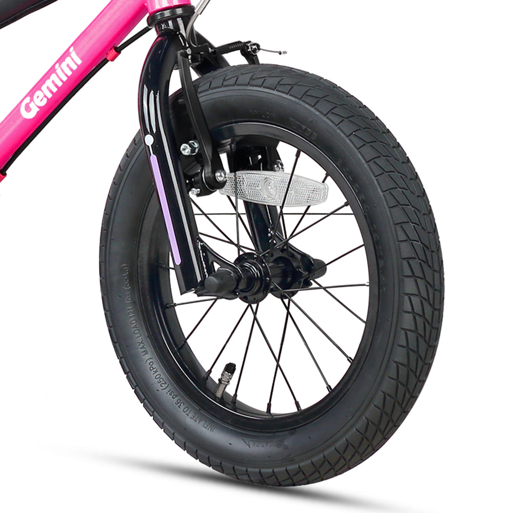 Glerc 14" BMX Style Kids Bike for 3 - 5 Years Old Kids - Gemini