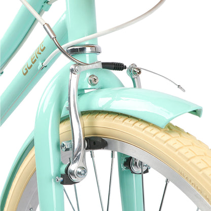 Glerc 24 Inch Beach Cruiser Hybrid Kids Bike - Missy