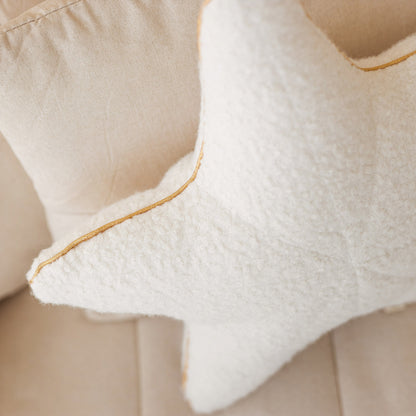 MINICAMP Seashell Pillows, Starfish Throw Pillows, Crustaceancore Decor | PACK of 2