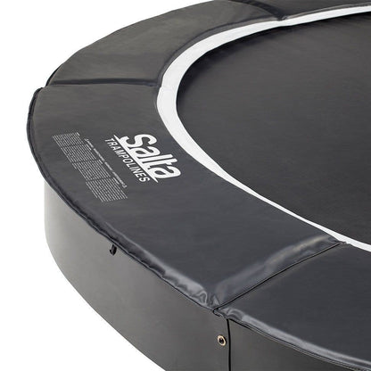 12ft Salta Royal Baseground Black Round Trampoline
