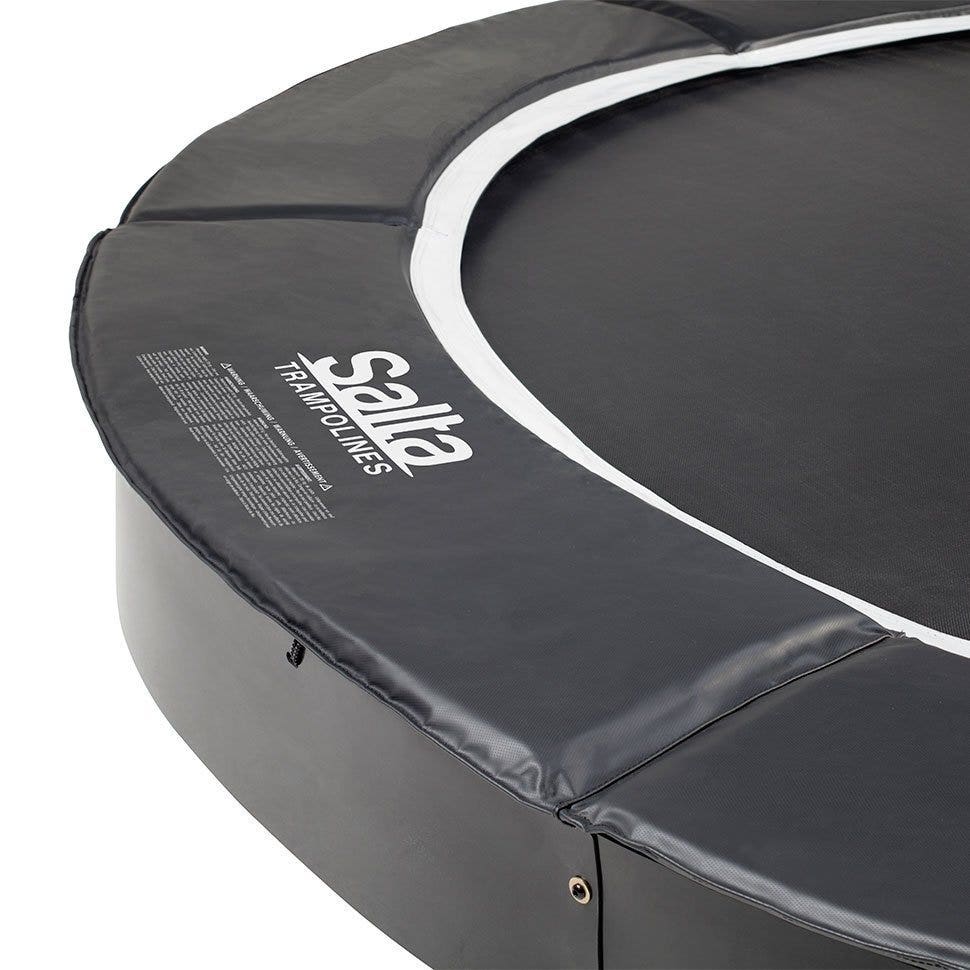 10ft Salta Royal Baseground Black Round Trampoline
