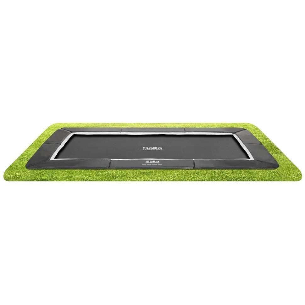 10ft x 7ft Salta Royal Baseground Black Rectangular Trampoline