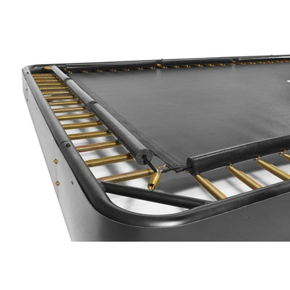 13ft x 8ft Salta Royal Baseground Black Rectangular Trampoline