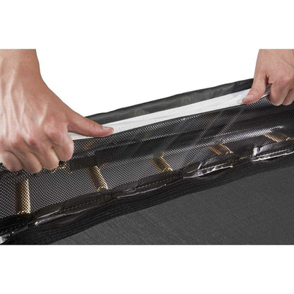 13ft x 8ft Salta Royal Baseground Black Rectangular Trampoline