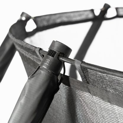 14ft Salta Black Round Premium Edition Trampoline with Enclosure