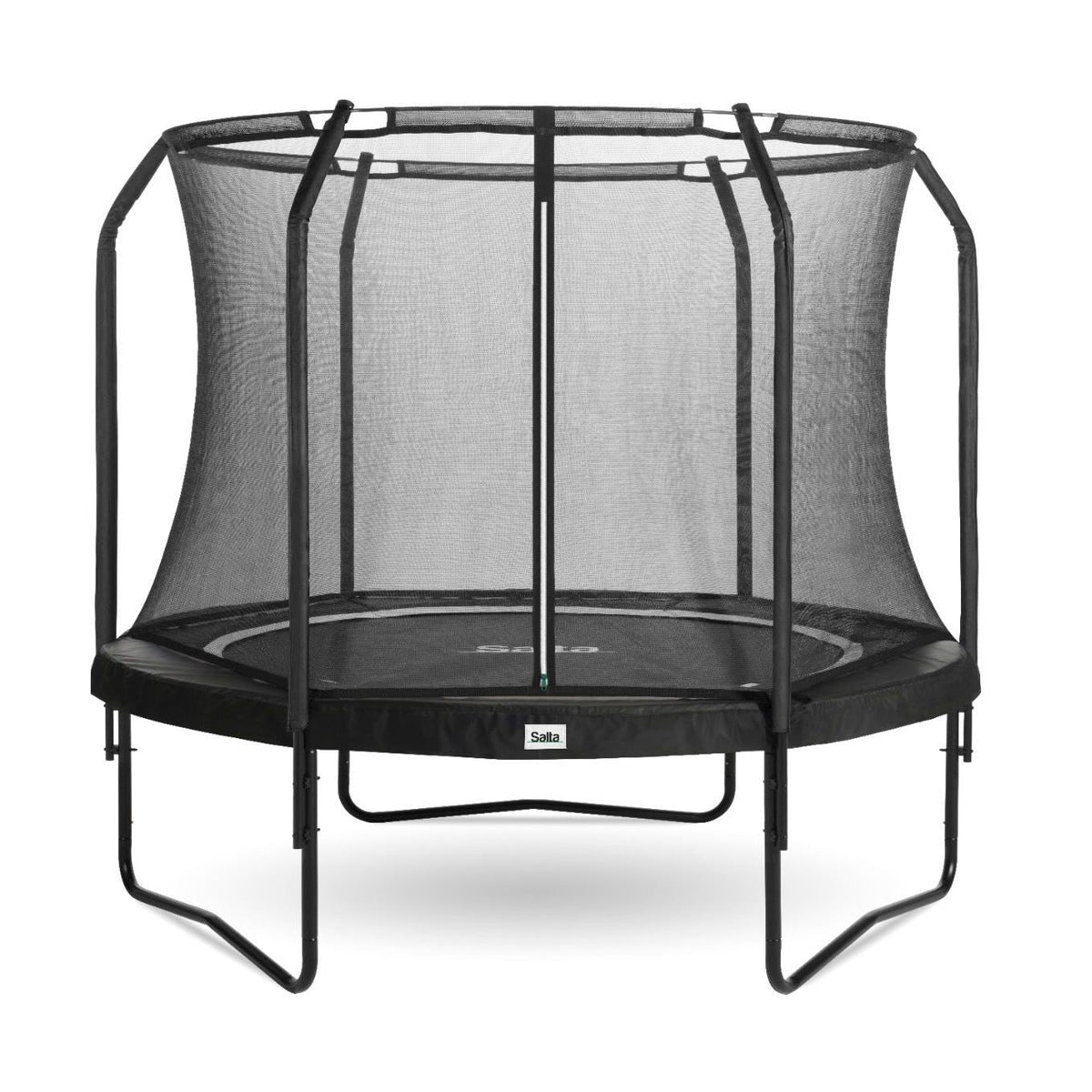 10ft Salta Black Round Premium Edition Trampoline with Enclosure