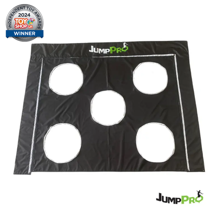 JumpPRO Trampoline Goal (Large) - The Only Trampoline Football Goal in the World!