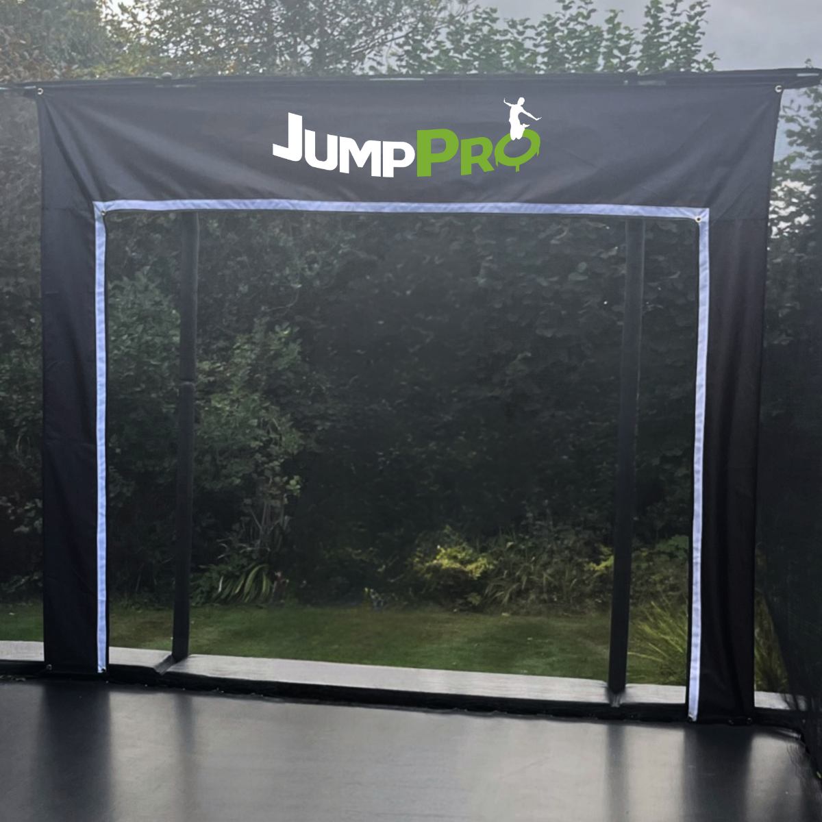 JumpPRO Trampoline Goal (Large) - The Only Trampoline Football Goal in the World!