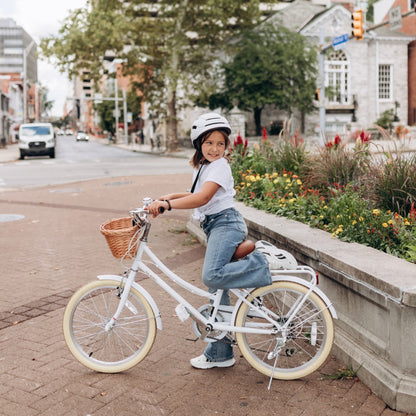 Glerc 20 Inch Beach Cruiser Hybrid Kids Bike with Rear Rack - Missy