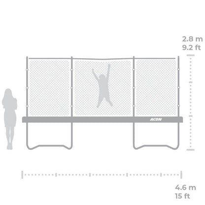 ACON Air 15ft Round Trampoline