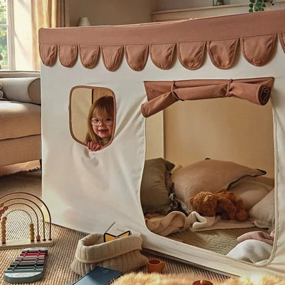 CuddleCo Play House with Bunting - Tuscany