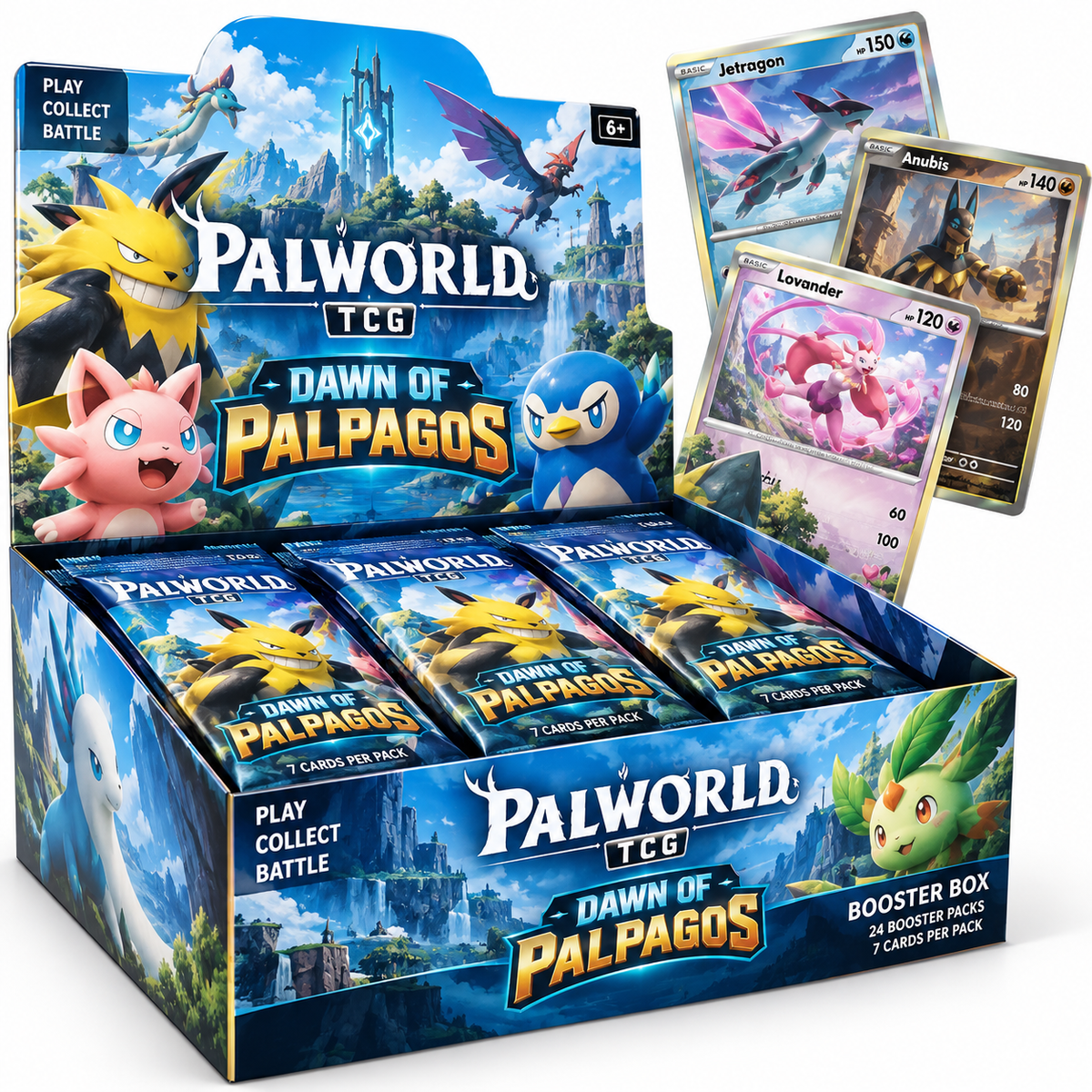 Palworld Official Card Game: Dawn of Palpagos Booster Box