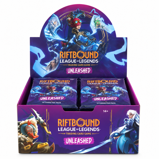 Riftbound: League of Legends TCG – Unleashed Booster Box (24 Packs)