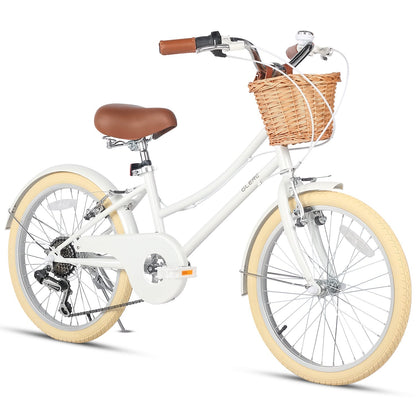 Glerc 20 Inch Beach Cruiser Hybrid Kids Bike - Missy