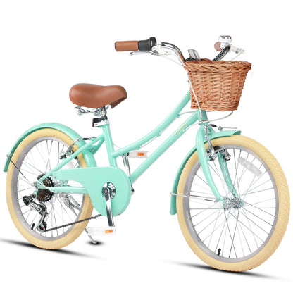 Glerc 20 Inch Beach Cruiser Hybrid Kids Bike - Missy