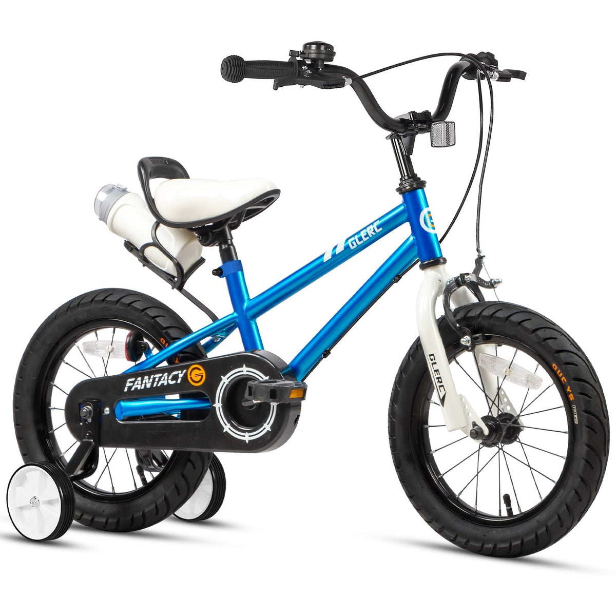Glerc 16 Inch Kids Bike with Water Bottle - Fantacy