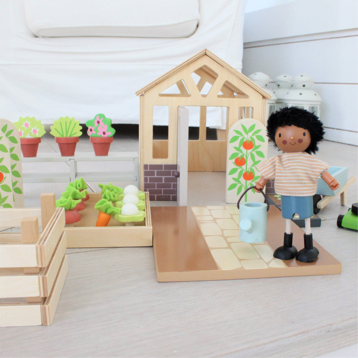 Greenhouse and Garden Set