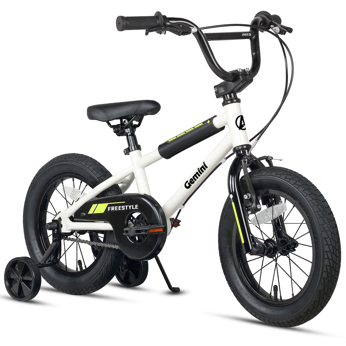 Glerc 14" BMX Style Kids Bike for 3 - 5 Years Old Kids - Gemini