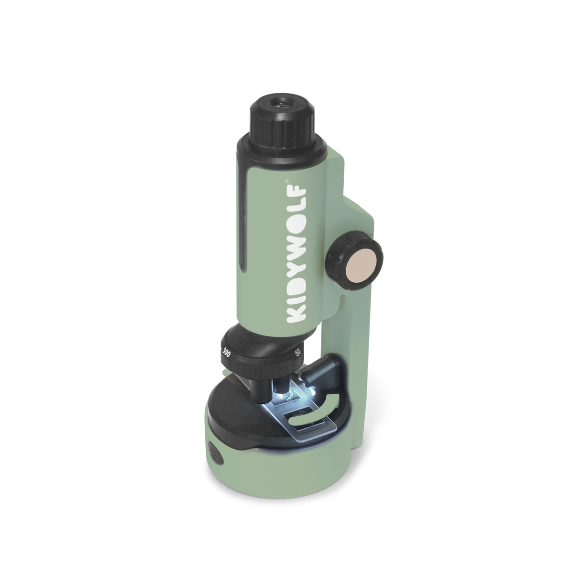 KIDYMICROSCOPE Portable Microscope Green