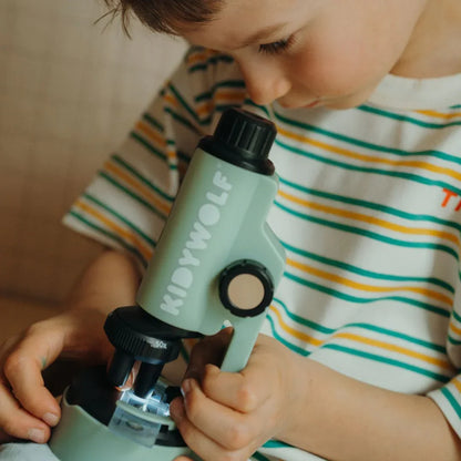 KIDYMICROSCOPE Portable Microscope Green