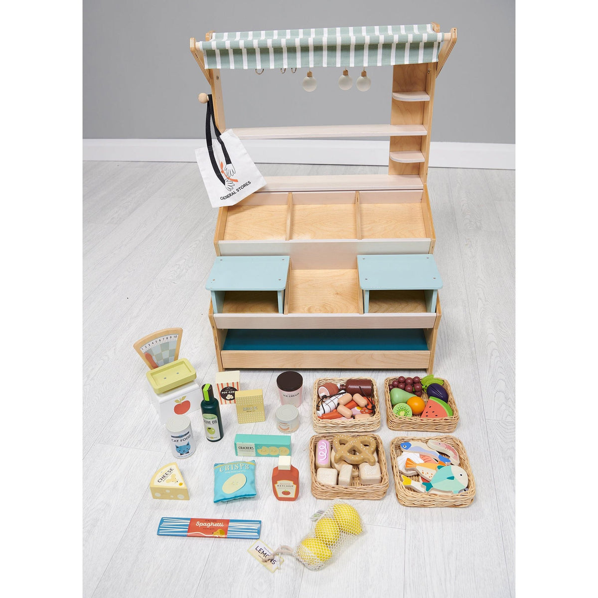 Market Day Bundle (General Stores, Scales, Grocery Set, 4 x Food Crates)