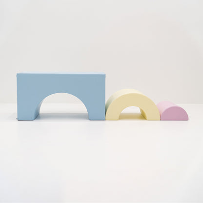 Iglu Rainbow Bridge 3 Piece Soft Play Set