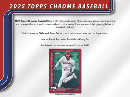 2025 Topps Chrome Baseball Breaker's Delight Box