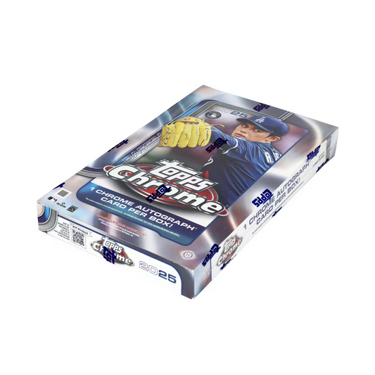 2025 Topps Chrome Baseball Hobby Box