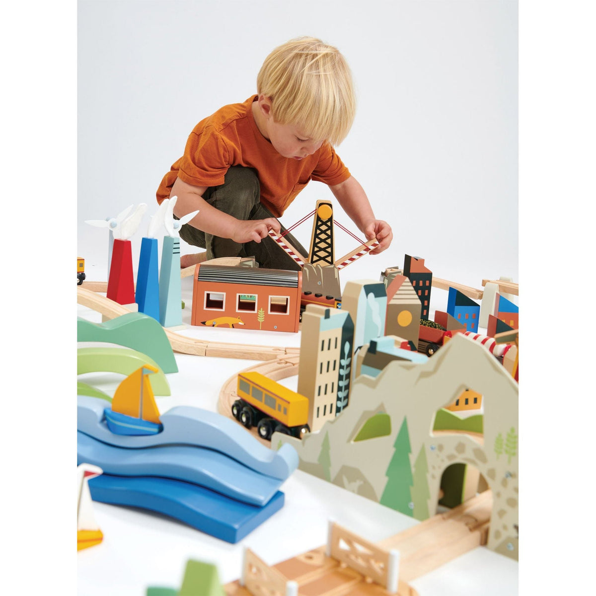 Mountain View Train Set