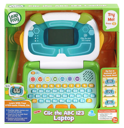 Leap Frog Clic the ABC 123 Laptop
