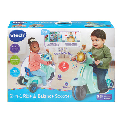VTech 2-in-1 Ride & Balance Scooter