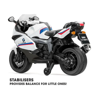 Xootz BMW 12.8V Electric Motorbike Ride On with Lithium Battery - White