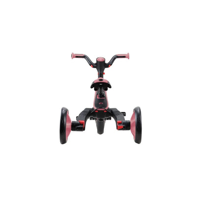 Globber Explorer Trike Foldable 4 in 1 - Deep Pastel Pink