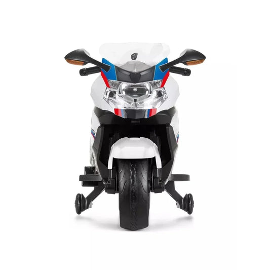 Xootz BMW 12.8V Electric Motorbike Ride On with Lithium Battery - White