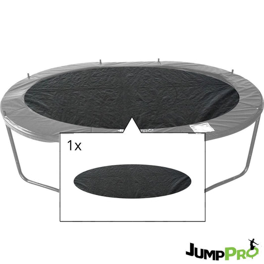 10ft x 7ft JumpPRO® Black Oval Trampoline Bed Cover