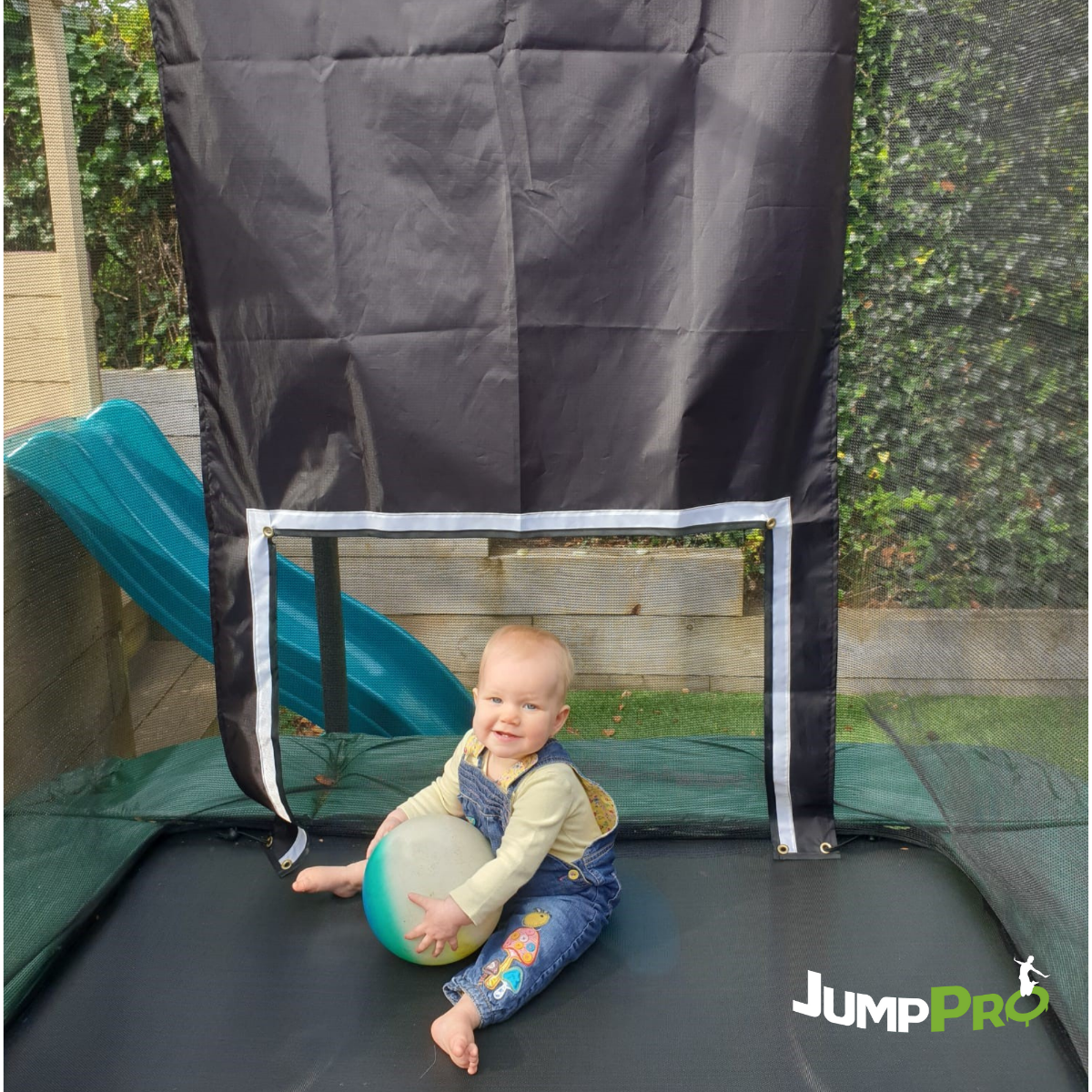 JumpPRO Trampoline Goal (Small) - The Only Trampoline Football Goal in the World!