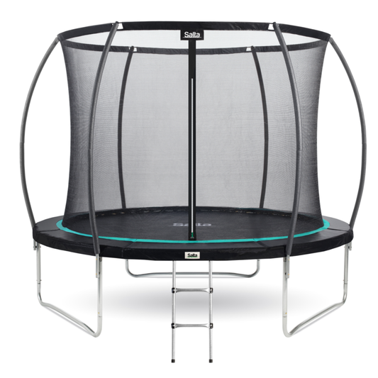 10ft Salta Cosmos Round Trampoline with Enclosure